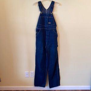 Osh Kosh B’Gosh Vestbak denim overalls 32x34”